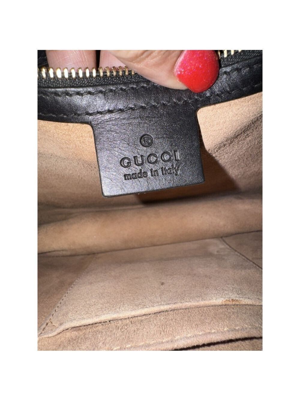 Gucci Sylvie Medium Top Handle, Shoulder Bag w Dust Bag - Picture 10 of 12